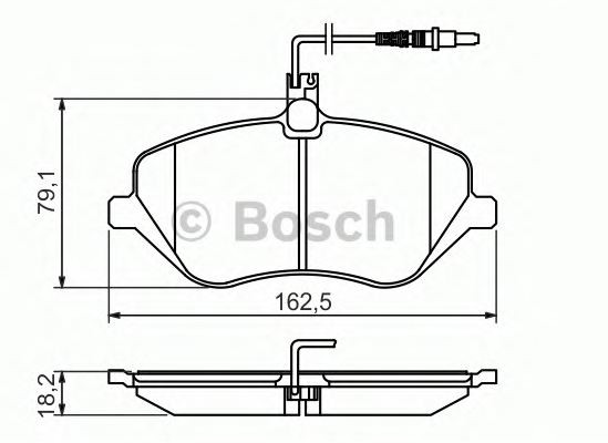 DİSK BALATA (ÖN) CITROEN C6 2,2-2,7HDİ 05-