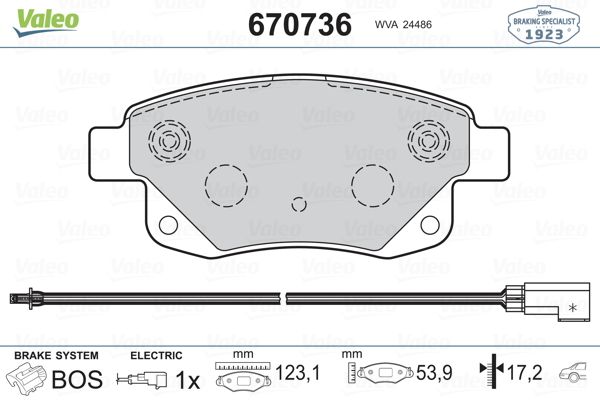 DİSK BALATA (ARKA) FORD TRANSİT V347 2.2 TDCİ-2.4 TDCİ 06-14