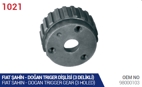 TRİGER DİŞLİSİ FIAT TOFAŞ 1600