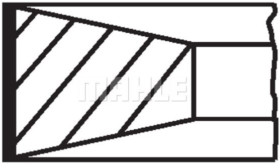 SEGMAN (+0.50)(92.00MM) CITROEN JUMPER I 2,5TDI 96-02 / PEUGEOT BOXER 2,5TDI 96-02 (DJ5TED)