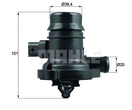 TERMOSTAT (103°C) OPEL ASTRA J 1.4 LPG-1.4T-1.4 11-20 / CORSA D 1.4 12-14 / INSIGNIA A 1.4-1.4 LPG 11-17 / MOKKA 1.4-1.4 4X4-1.4 LPG 12-