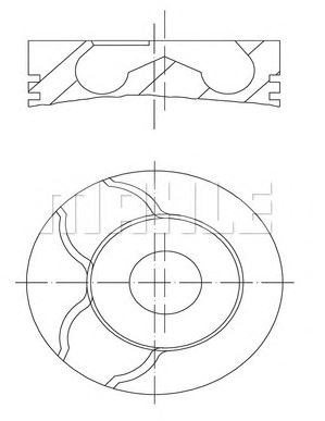 PİSTON,SEGMAN (+0.50)(76.00MM)(25 PİM) RENAULT CLİO 1,5 DCİ