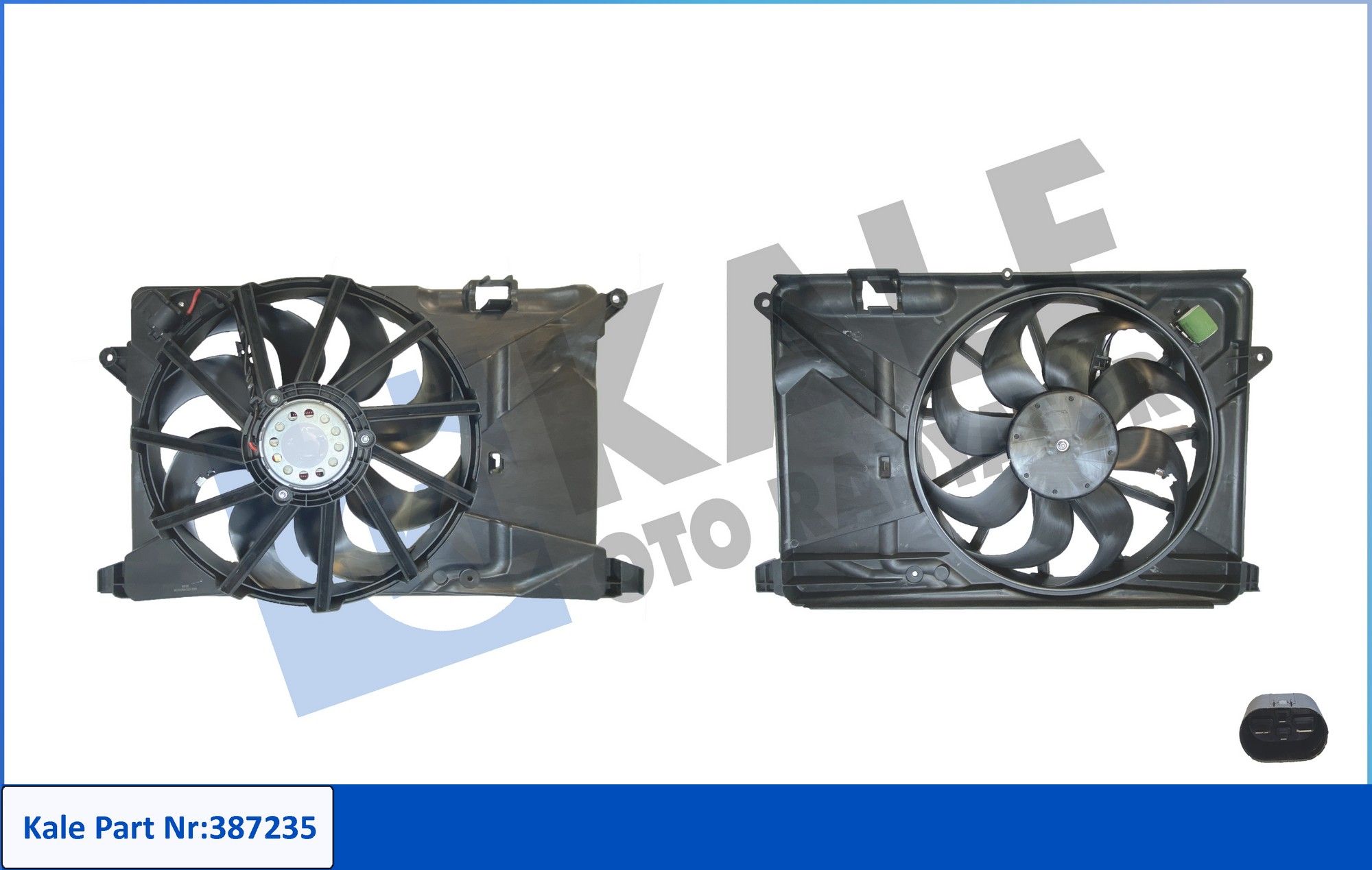 FAN MOTORU (DAVLUMBAZLI) OPEL MOKKA / MOKKA X - CHEVROLET TRAX 1.4 1.4LPG 1.4 4X4 12=> REZİSTÖRLÜ