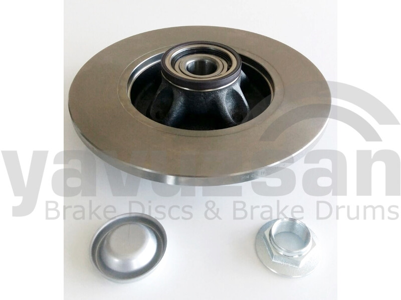 FREN DİSKİ (ARKA)(RULMANLI)(268MM) CITREON BERLINGO 1.6 - 1.6 HDI / C4 PICASSO / PEUGEOT PARTNER TEPEE