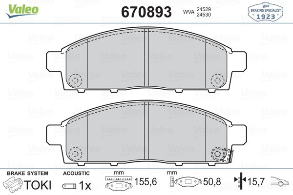 DİSK BALATA (ÖN) MITSUBISHI L200 2.5D-2.5 DI-D 05-15