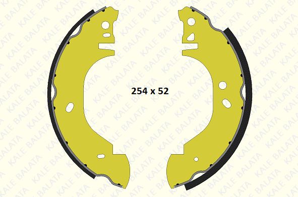 PABUÇLU FREN BALATASI FORD VE-83 TRANSİT LCX (T12)