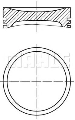 PİSTON,SEGMAN (STD)(75.00MM) TU3A 106-205