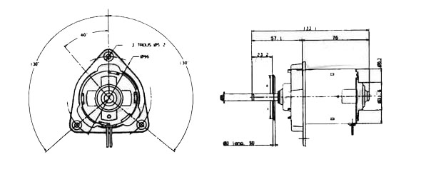 FAN MOTORU RENAULT 9 / 11 / 19