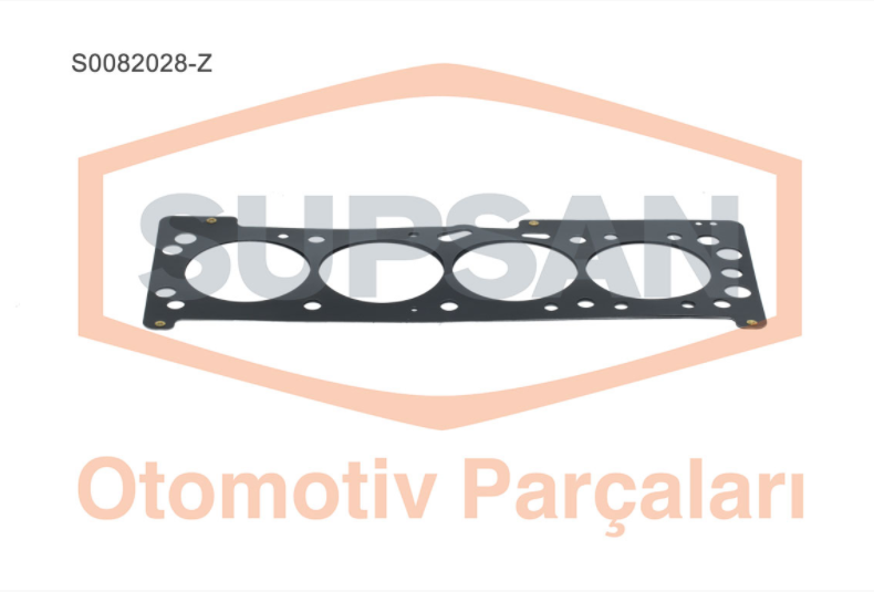 SİLİNDİR KAPAK CONTASI (ÇELİK) OPEL VECTRA 1,6 16V 04- / ASTRA 1.6İ 16V / CORSA 1.6İ 16V / ZAFİRA 1.6İ 16V (Y16XE-Z16XE-Z16YNG)