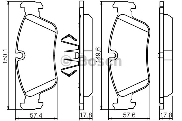 DİSK BALATA (ÖN) BMW 116İ 07-/118D-İ 06-