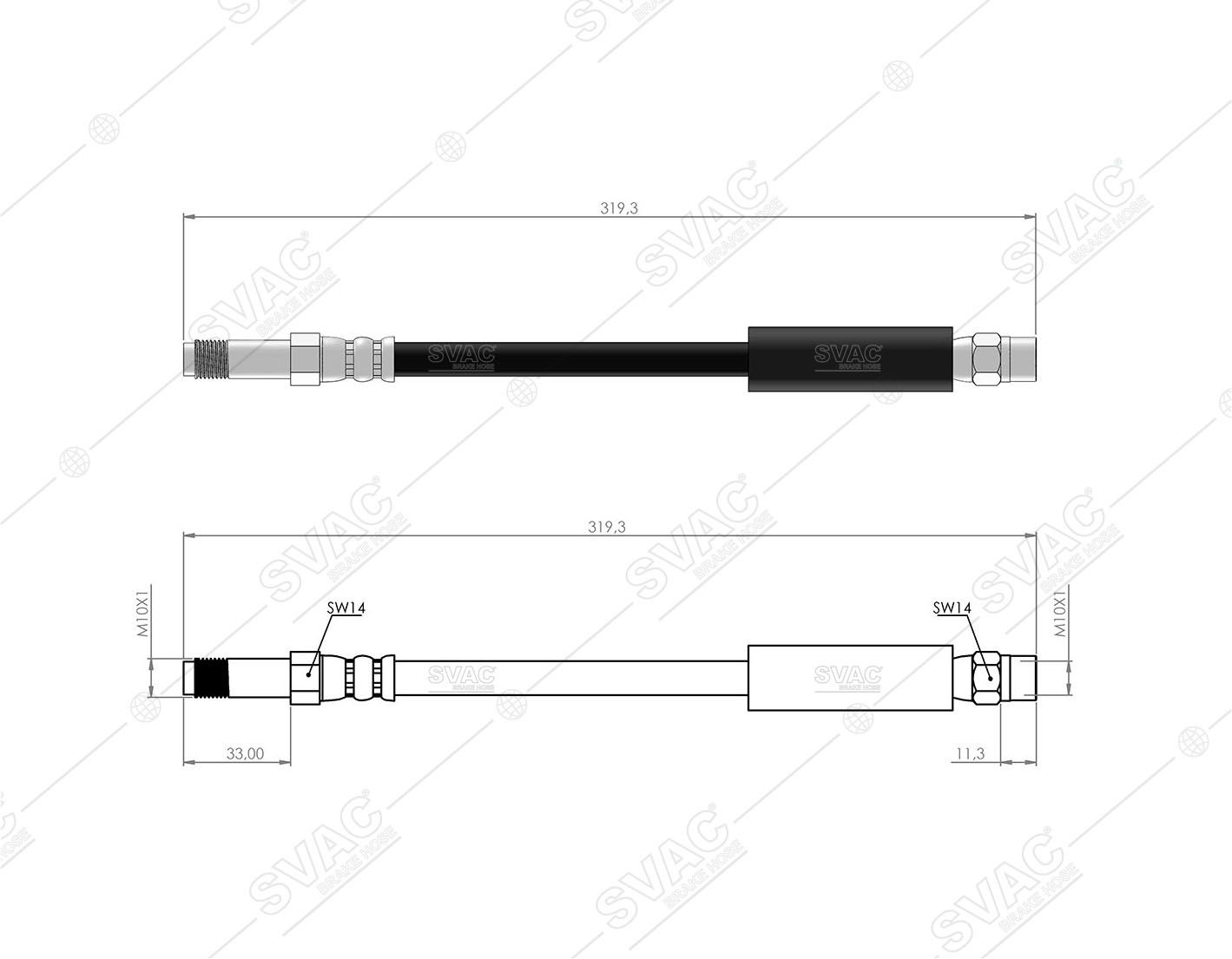 FREN HORTUMU (ARKA) BMW 5 SERİSİ 96-03