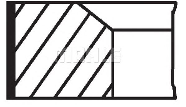 SEGMAN (+0.50)(82.70MM) RENAULT LAGUNA 2.0,MEGANE SCENIC 2.0