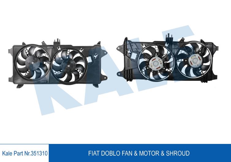 FAN MOTORU (DAVLUMBAZLI) FIAT DOBLO 1.3 MJET-1.9 J