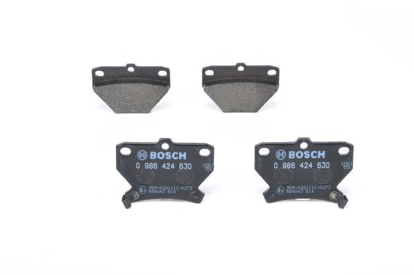 DİSK BALATA (ARKA)(ESKİ NO:0986TB2802) TOYOTA COROLLA 1,6İ 16V 00-