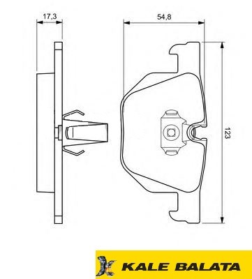 DİSK BALATA (ARKA) BMW 7 (E65-E66-E67) 03-