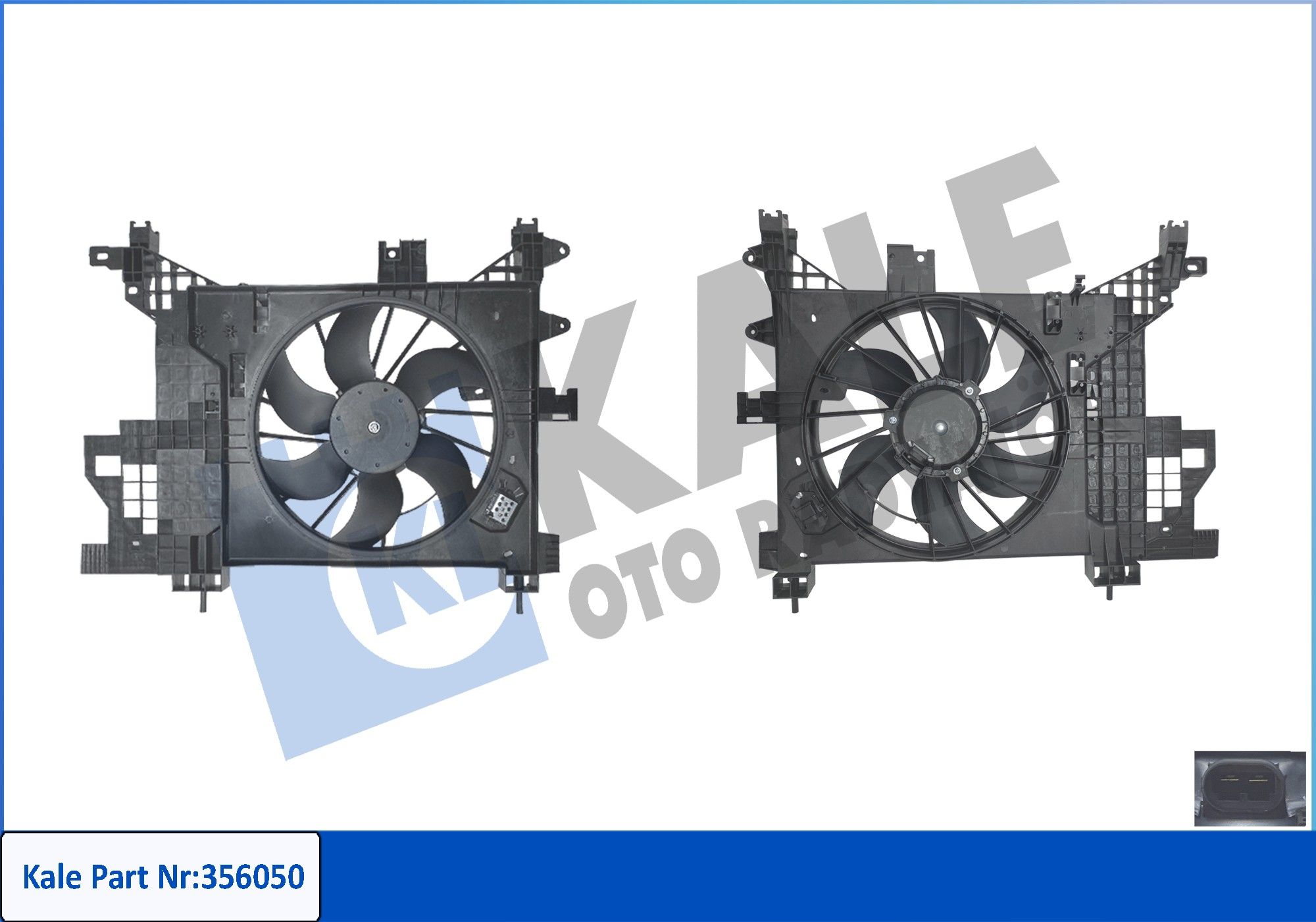 FAN MOTORU (DAVLUMBAZLI) DACIA DUSTER 1.5DCI 10<18 (250W 2300RPM 12V)