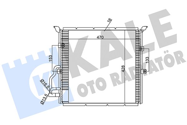 KLİMA RADYATÖRÜ (BRAZİNG)(KURUTUCUSUZ) BMW Z3 (E36) 1.8İ 1.9İ 2.0İ 2.8İ 95-03 / BMW 3 (E36) 316İ 318İ 320İ 323İ 325İ 328İ 92-00