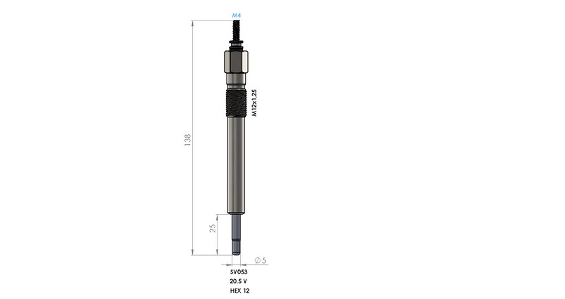 KIZDIRMA BUJİSİ (23,0V) ISUZU NPR