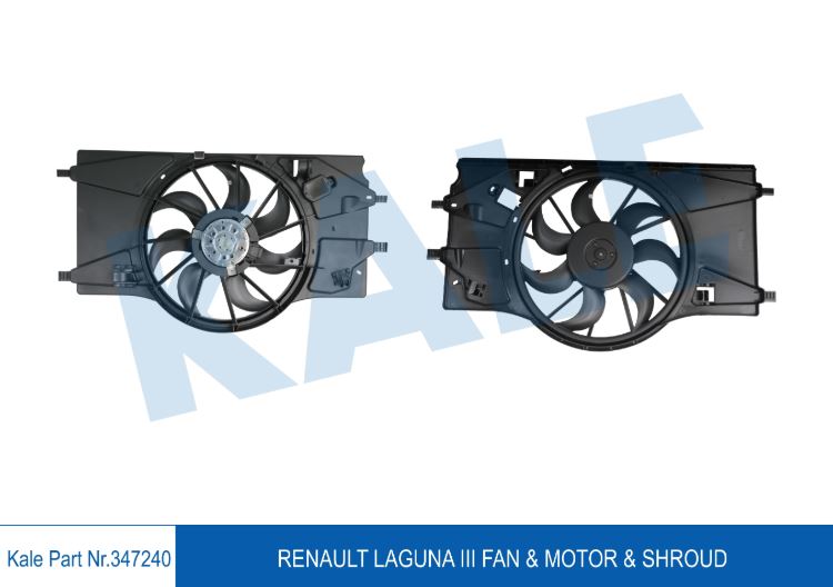 FAN MOTORU (DAVLUMBAZLI) RENAULT LAGUNA III 07+