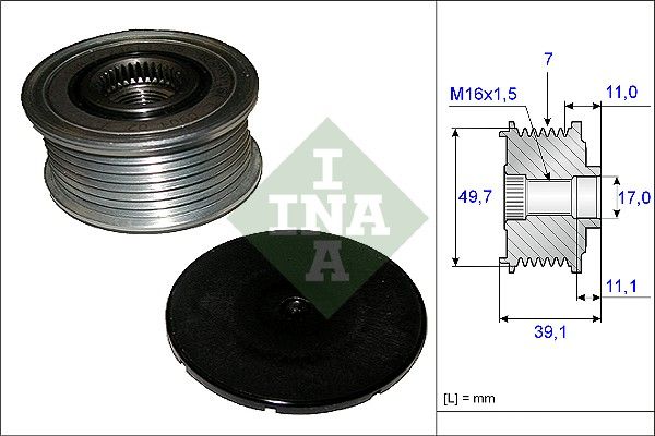 ALTERNATÖR KASNAĞI (7 KANAL) M.BENZ CLS (C219) / E-SERİSİ (W211-S212) / GL-SERİSİ (X164) / M-SERİSİ (W164) / R-SERİSİ (W251-V251)