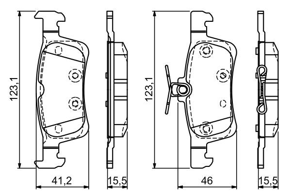 DİSK BALATA (ARKA) PEUGEOT 308 II 1.2 THP 110 13-21