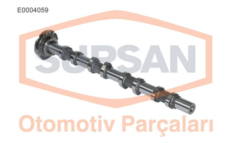 EKSANTRİK MİLİ (DÖKÜM)(EMME) FORD TRANSİT V184 2,4L PUMA  (D2FA-D2FB-D2FE-D4FA-DOFA-F4FA-FXFA)(4C1Q6A270AB)(YC1Q6A270AC)