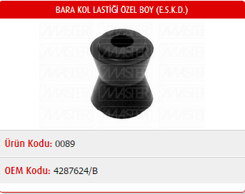 BARA KOL LASTİĞİ (ÖZEL BOY) FIAT TOFAŞ M131