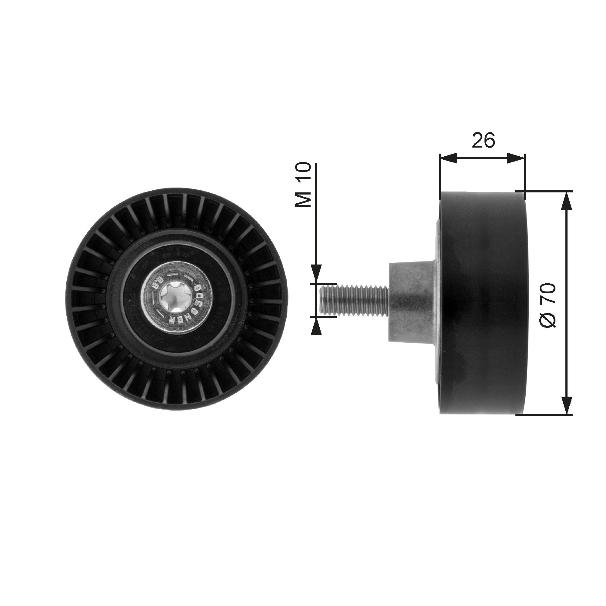 GERGİ RULMANI (70X10X26) BMW 3 (E46) 316İ-318İ 98-