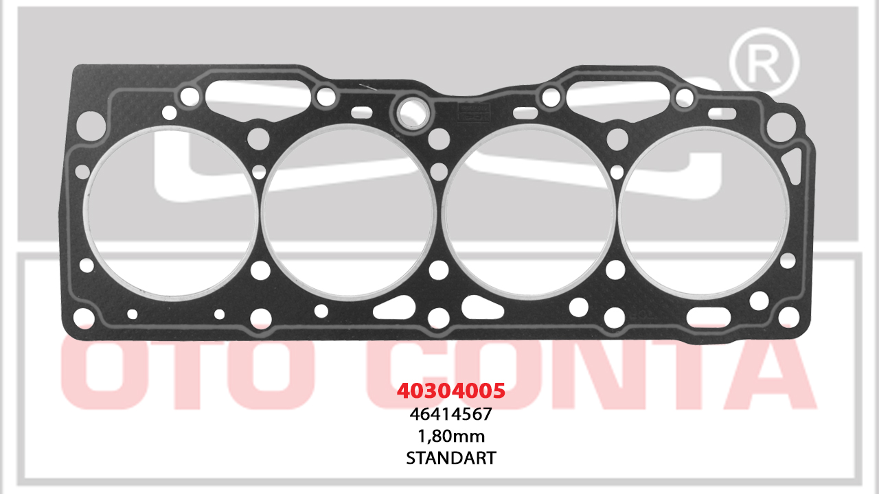 SİLİNDİR KAPAK CONTASI (1.80MM)(STD) FIAT TEMPRA 1.6 / TİPO 1.4