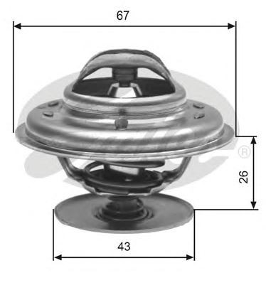 TERMOSTAT (79°C) MB (W115) 220 250 230 280 68-77