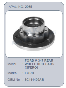 PORYA (ARKA)(TEK TEKER)(ABS,Lİ) FORD TRANSİT V347