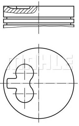 PİSTON,SEGMAN (+0.50)(79.51MM)(26 PİM) VW 1,9TD