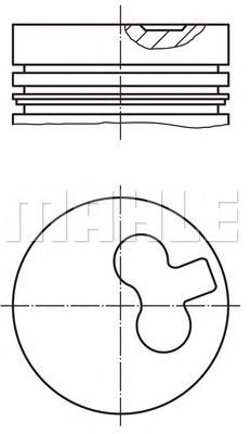 PİSTON,SEGMAN (STD)(82.50MM) 1.7 DR/YD Combo-Astra-Vectra