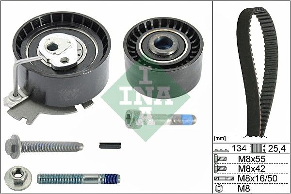 TRİGER SETİ (134 DİŞ) PEUGEOT 1007 / 206 / 307 / PARTNER TEPEE / CITROEN BERLINGO / C4 / XSARA